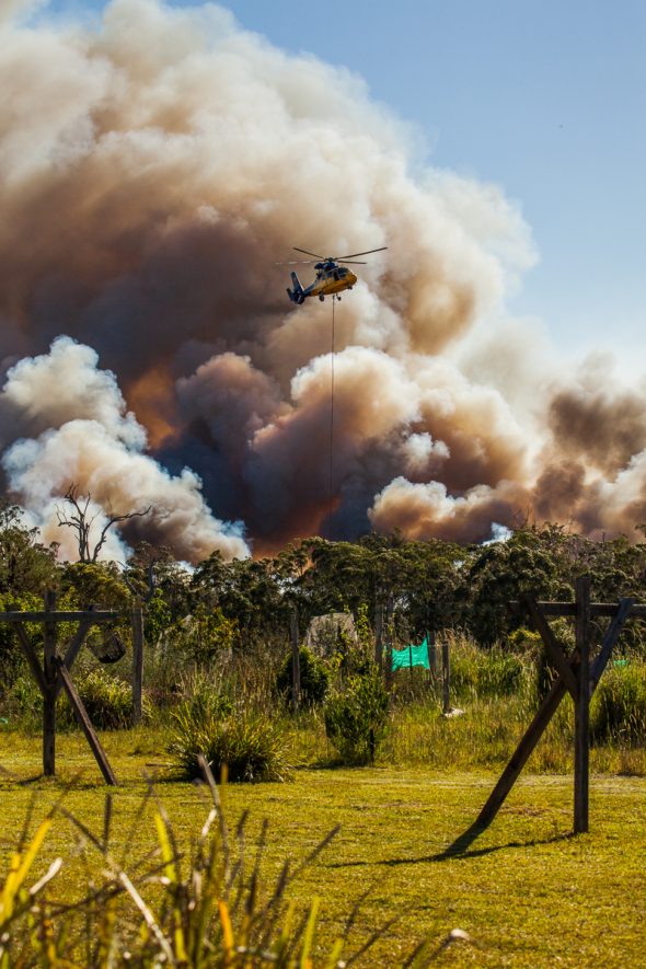 Big Hill Trail Bushfire Crescent Head 2017