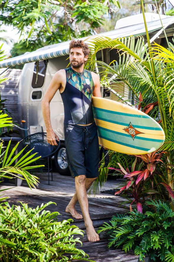 Fashion shoot at Atlantic Byron Bay for Moonjelly Wetsuits (Japan) by Alicia Fox Photography