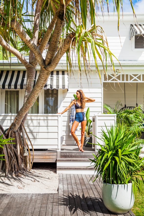 Fashion shoot at Atlantic Byron Bay for Moonjelly Wetsuits (Japan) by Alicia Fox Photography